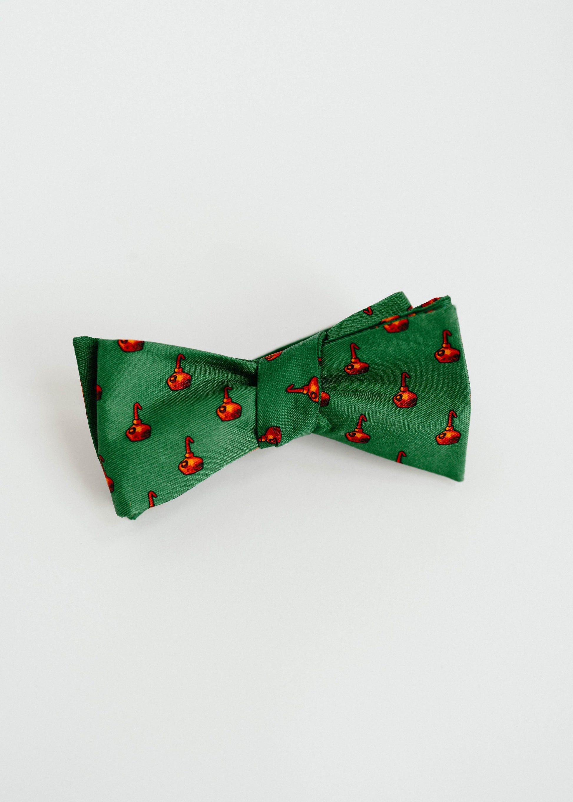 Copper Pot Still Bowtie - Green