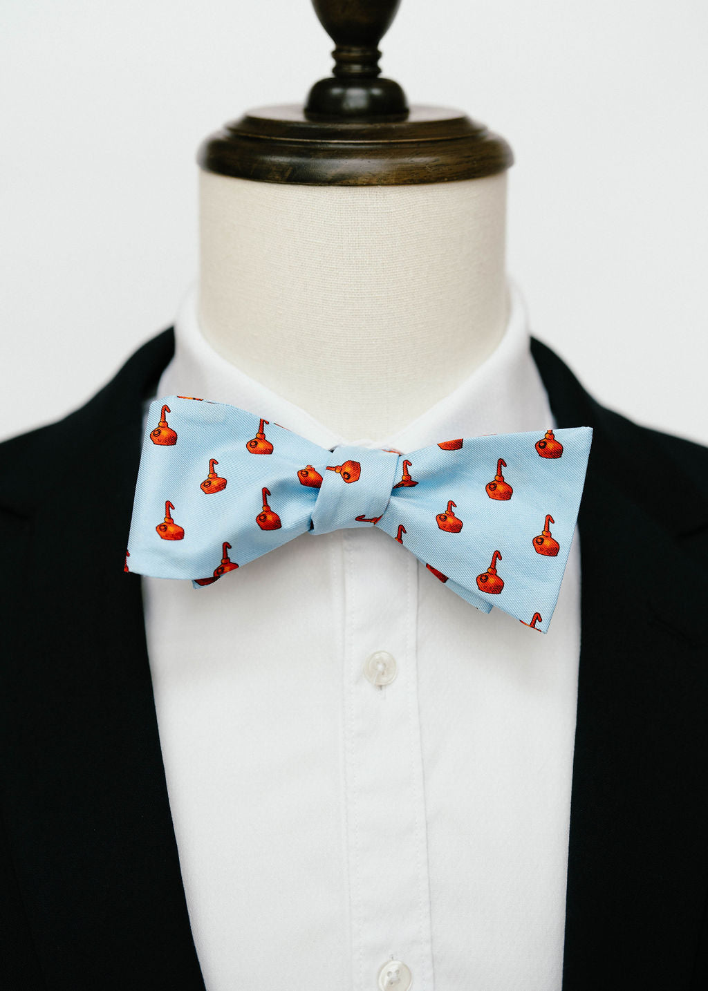 Copper Pot Still Bowtie - Blue