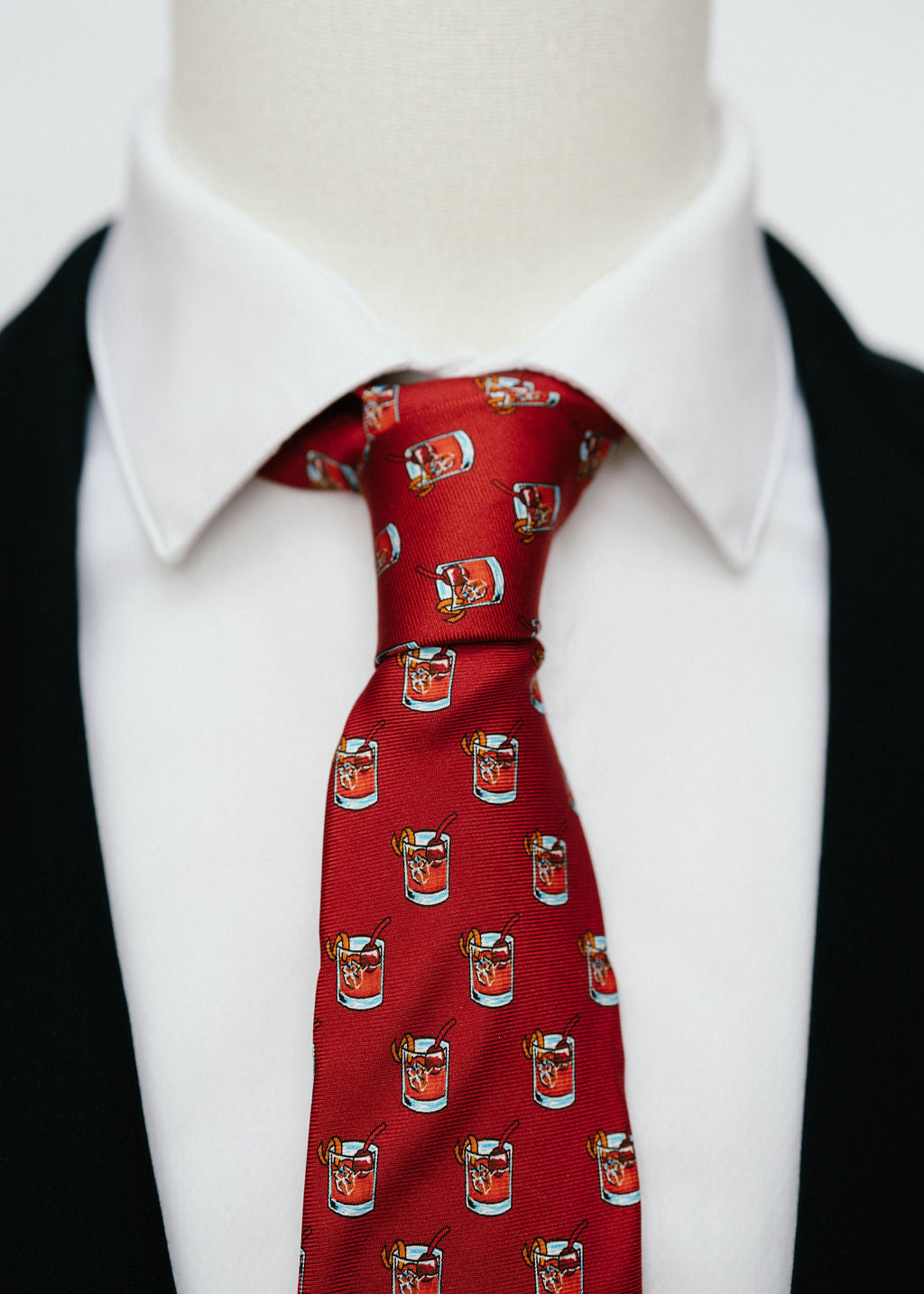 Old Fashioned Necktie – Red